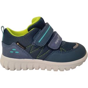 Superfit Sport7 Mini Gore-tex loopschoenen voor jongens, Blauw Geel 8030, 20 EU