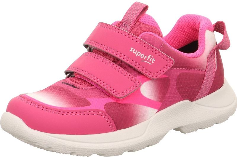 Superfit meisjes rush sneakers, roze 5500, 21 EU