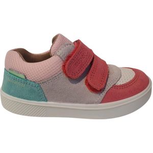 Superfit Klettschuh "SUPIES WMS: mittel", Sneaker, Freizeitschuh im Retro Look, Größenschablone zum Download