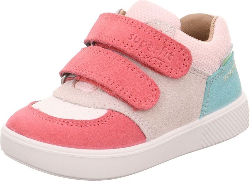 Supies - Sneakers - Color-Blocking - Glad Leer, Mesh, Suède