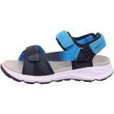 SUPERFIT - Open Schoenen - Marine/Azuur - Sandalen - Profielzolen - Velcro Sluiting