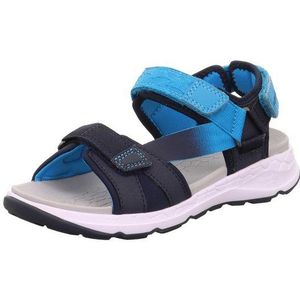 SUPERFIT - Open Schoenen - Marine/Azuur - Sandalen - Profielzolen - Velcro Sluiting