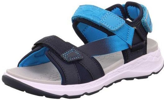 SUPERFIT - Open Schoenen - Marine/Azuur - Sandalen - Profielzolen - Velcro Sluiting