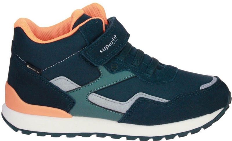 Superfit - DASH WMS - Klittenbandboots - Donkergroen/oranje - Medium