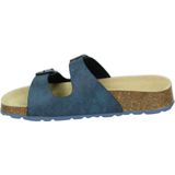 Superfit - 800111 - MeisjesSlippers - Blauw - Synthetisch - Verstelbare Banden