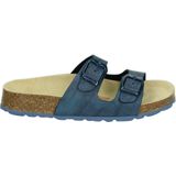 Superfit - 800111 - MeisjesSlippers - Blauw - Synthetisch - Verstelbare Banden