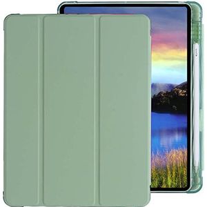 BXGH Slim Stand Hard Back Shell Schutzhülle Smart Cover Case für iPad 11 Zoll(Matcha Grün)