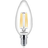Century LED E14 Vintage Filamentlamp Kaars 4 W 480 lm 2700 K | 1 stuks - INM1-041427 INM1-041427
