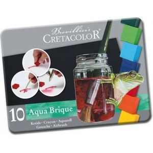 Cretacolor Aquabrique setje 10st