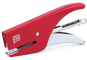 sax design Heftzange 645 rot