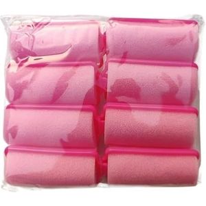 Haarrollers 6-14 stuks zachte spons schuim kussen haar rollers krulspelden kapsalon kapper DIY krullen kappers kit doe-het-zelf thuis haar styling tools haar krulspelden (kleur: 3,0 cm willekeurige