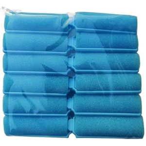 Haarrollers 6-14 stuks zachte spons schuim kussen haar rollers krulspelden kapsalon kapper DIY krullen kappers kit doe-het-zelf thuis haar styling tools haar krulspelden (kleur: 2,0 cm willekeurige