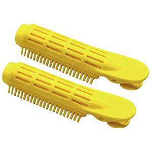 Haarrollers 2 stuks pony haarwortel pluizige luie haarclips haar top styling haarspelden haarrollers pony krultang krultang haarclips krulspelden gereedschap haarkrulspelden (kleur: B)