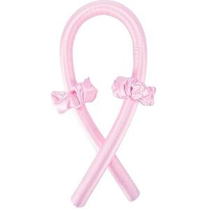 Haarrollers haaraccessoires hitteloze krullen schoonheid krullende producten krultang krultang flexi staven magische kapper gereedschap haar schuim rollers haarkrulspelden (kleur: type C-roze)