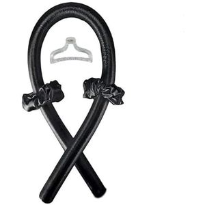 Haarrollers haaraccessoires hitteloze krullen schoonheid krullende producten krultang krultang flexistaven magische kappersgereedschap haarschuimrollers haarkrulspelden (kleur: type B-zwart)