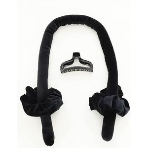 Haarrollers haaraccessoires hitteloze krullen schoonheid krullende producten krultang krultang flexistaven magische kappersgereedschap haarschuimrollers haarkrulspelden (kleur: type A-zwart)