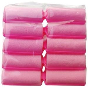 Haarrollers 6-14 stuks zachte spons schuim kussen haar rollers krulspelden kapsalon kapper DIY krullen kappers kit doe-het-zelf thuis haar styling tools haar krulspelden (kleur: 2,5 cm willekeurige