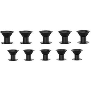 Haarrollers 10 stuks zachte rubberen siliconen hitteloze haarkrulspelden twist haarrollers clips geen warmte haarkrullen doe-het-zelf haarstylingtools voor meisje haarkrulspelden (kleur: 10 stuks