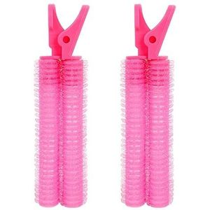 Haarrollers 2 stuks pony haarwortel pluizige luie haarclips haar top styling haarspelden haarrollers pony krultang krultang haarclips krulspelden gereedschap haarkrulspelden (kleur: 005)