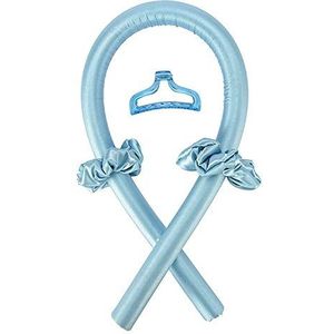 Haarrollers haaraccessoires hitteloze krullen schoonheid krullende producten krultang krultang flexi staven magische kapper gereedschap haar schuim rollers haarkrulspelden (kleur: type B-blauw)