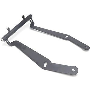 Telefoon Navigatiebeugel Voor CYCLONE Voor RT3 Voor RT 3 Uitbreiding Stand Lat Motorfiets Telefoon GPS Mount Navigatie Beugel USB Draadloos Opladen GPS-navigatiebeugel (Kleur : 22mm Stand)