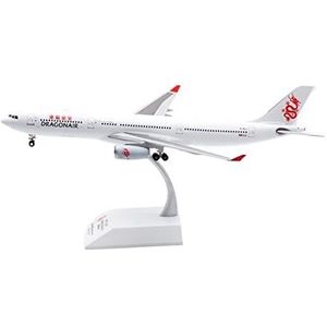 For:Gegoten Vliegtuig A330-300 B-HLJ Dragonair Airlines Vliegtuigmodel Op Schaal 1:200 Cadeaus Voor Familie En Vrienden