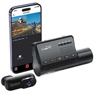 Compatibel for VIOFO A139 Pro 4K HDR Dash Cam-sensor, camera's for en achter in de auto met Ultra High Definition 4K + 1080P nachtzicht, 5 GHz WiFi GPS (Color : A139Pro 2CH HK3C)