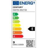 Jahrhundert rÖhrenfÖrmig e27 9w 3000k 1300lm opal instb-092730