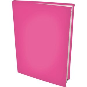 Rekbare boekenkaften A4 - Roze - 4 stuks