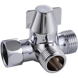 Douche Omvormer Valve 1/2 Drie-weg Water Distributie Valve Douche Aansluiting Schakelaar Omvormer Valve Douche Water Distributeur Badkamer Accessoires Douche Valve Body