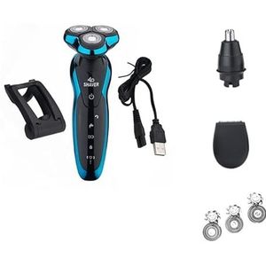 Elektrische Scheermes voor Mannen, Elektrische Scheermes Voor Mannen Elektrische Scheermes Machine Voor Scheren Trimmer Voor Mannen Scheren Machine Baard Trimmer USB Opladen Clipper