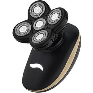 Elektrische Scheermes voor mannen, 5D Mannen Elektrische Scheerapparaat Kaal Scheerapparaat USB Oplaadbare Waterdichte Draagbare Body Scheerapparaat Tondeuse Baard Trimmer Mannen Scheermes