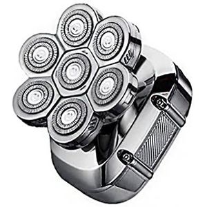 Elektrische Scheermes Voor Mannen, 7 Cutter Hoofd Multi Grooming Kit Digitale Display Elektrische Scheerapparaat Haar Trimmer Baard Elektrische Scheermes Nat Droog Mannen Gezichts&Body Scheren Machine