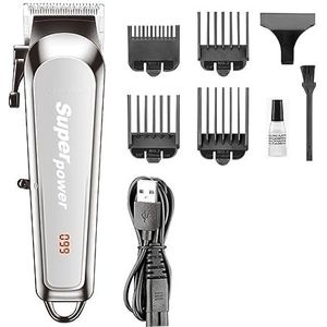 Tondeuse voor mannen, tondeuse professionele tondeuse, elektrische kapselmachine, oplaadbaar, led-display, draadloze tondeuse voor mannen