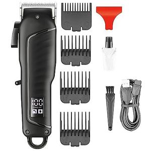 Tondeuse Voor Mannen, Clipper Tondeuse Professionele Haar Snijmachine Elektrische Tondeuse Kapsel Machine Mannen Kapper Oplaadbare