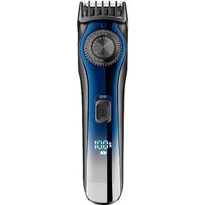 Tondeuse voor mannen, IPX6 waterdicht ontwerp, professionele titanium & keramische tondeuse voor kappers met 20 instelbare snelheidsinstellingen en lcd-scherm