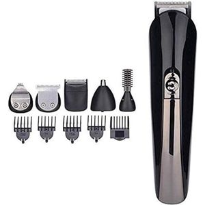 Tondeuse voor mannen, draadloze oplaadbare kappersset en trimmer met titanium en keramische messen, draagbaar en lichtgewicht
