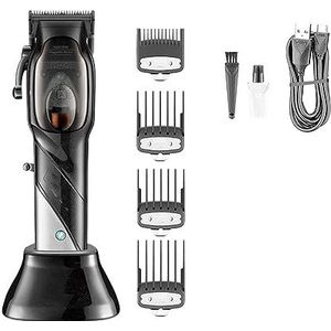 Tondeuse voor mannen, tondeuse draadloze kapper haar snijmachine elektrische tondeuse verstelbare kapsel machine trimmer voor mannen