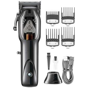 Tondeuse voor mannen, haarsnijmachine draadloze tondeuse elektrische tondeuse kapper professionele kapsel machine trimmer voor mannen