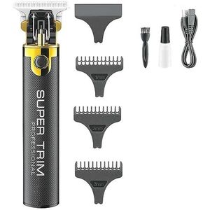 Tondeuse voor mannen, Professionele Tondeuse T9 Haar Snijmachine Draadloze Kapsel Machine Oplaadbare Kale Kapper Trimmer voor Mannen