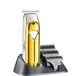 Tondeuse voor Mannen, Professionele Tondeuse Metalen Elektrische Scheerapparaten Tondeuse Draadloze Kapsel Machine Kapper 0mm Stand Base