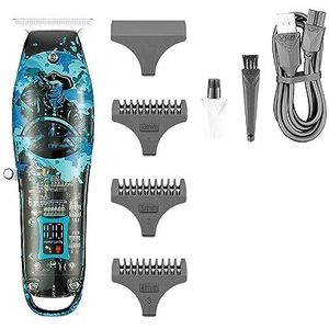 Tondeuse voor mannen, tondeuse professionele tondeuse draadloze haarsnijmachine elektrische USB oplaadbare kapper trimmer voor mannen