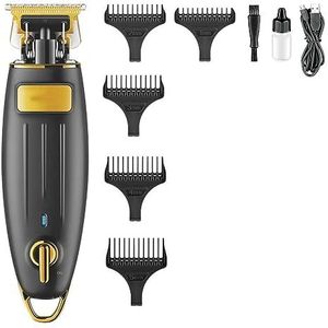 Tondeuse voor mannen, tondeuse tondeuse baardtrimmer haarsnijmachine draadloos kapsel elektrische trimmer voor mannen oplaadbaar