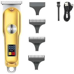 Tondeuse Voor Mannen, Professionele Tondeuse Oplaadbare Tondeuse Voor Mannen Scheerapparaat Elektrische Haar Snijmachine Baard Trimmer Haar Cutter