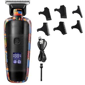 Tondeuse voor mannen, tondeuse voor mannen Baardtrimmer Professionele Tondeuse Elektrische Scheermes Haar Snijmachine Kapsel Elektrisch scheerapparaat