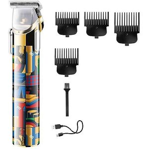 Tondeuse voor mannen, professionele tondeuse oplaadbare tondeuse voor mannen scheerapparaat Baard Trimmer Mannen Haar Snijmachine Haar Cut Baard Kapper