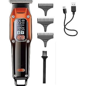 Tondeuse voor mannen, tondeuse voor mannen Baardtrimmer Professionele Tondeuse Elektrische Scheermes Haar Snijmachine Kapsel Elektrisch scheerapparaat