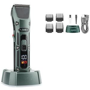 Tondeuse voor mannen, tondeuse professionele tondeuse draadloze haarsnijmachine kapsel machine oplaadbare tondeuse voor mannen