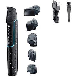 Tondeuse voor mannen, tondeuse oplaadbare kapselmachine waterdichte haarsnijmachine professionele tondeuse tondeuse voor mannen