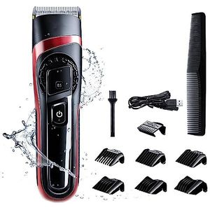 Tondeuse Voor Mannen, Professionele Tondeuse Oplaadbare Elektrische Tondeuse Voor Mannen Kapsel Machine Kapper Clippers
